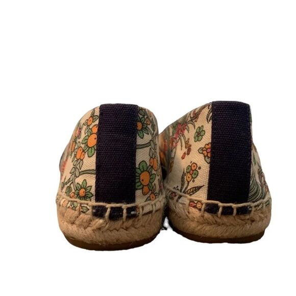 TORY BURCH WESTON FLAT ESPADRILLE Promised Land/Royal Navy Size 8 - Picture 10 of 10